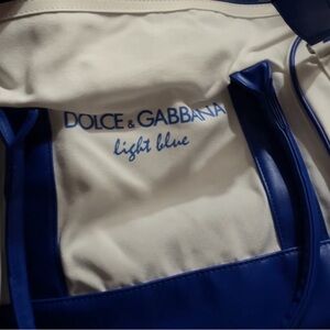 Dolce & Gabana (Light Blue) Gym Bag